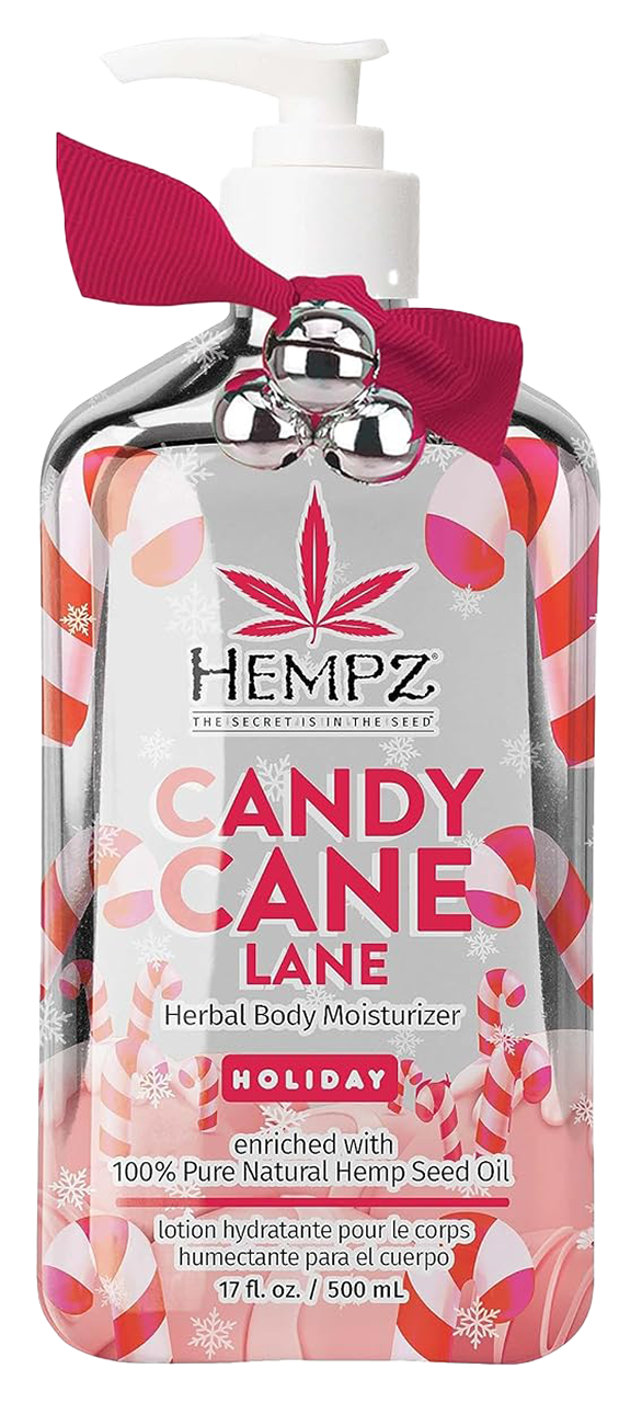 Hempz by Supre Candy Cane Lane Herbal Body Moisturizer Limited Edition
