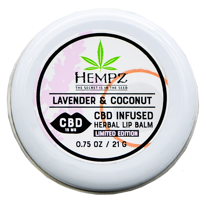 Hempz by Supre CBD Infused Herbal Lip Balm Limited Edition