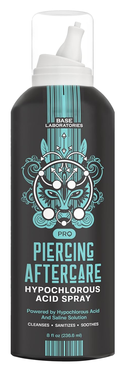 Base Laboratories Pro Piercing Aftercare Hypochlorous Acid Spray