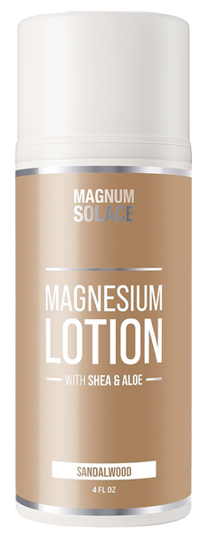 magnum solace sandalwood lotion