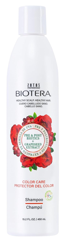 zotos biotera color care protective shampoo