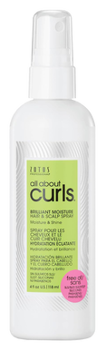 Zotos All About Curls Brilliant Moisture Hair & Scalp Spray Oil