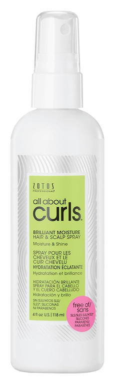 zotos curl spray for moisture and shine