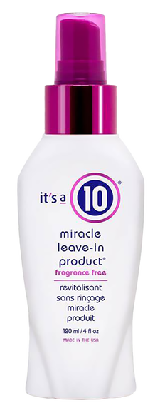 its a 10 leave in product fragrance free