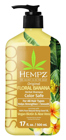 hempz floral banana shampoo for all hair types