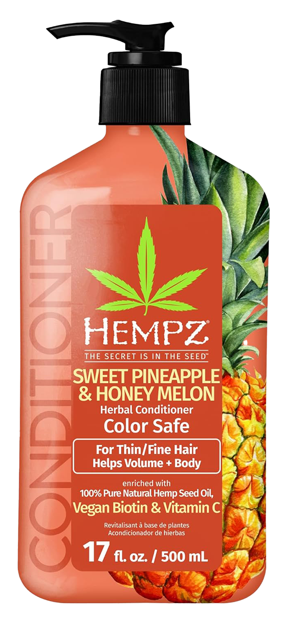 Hempz by Supre Sweet Pineapple & Honey Melon Herbal Conditioner For Thin/Fine Hair