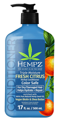 Hempz by Supre Triple Moisture Fresh Citrus Herbal Conditioner For Dry/Damaged Hair