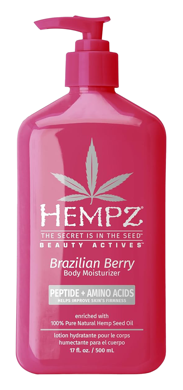 Hempz by Supre Beauty Actives Brazilian Berry Herbal Body Moisturizer with Peptides + Amino Acids