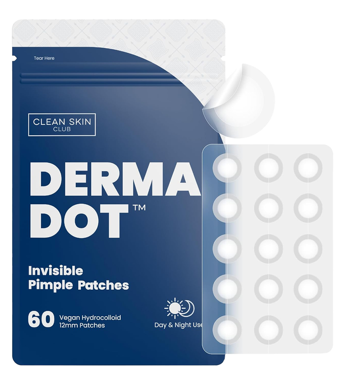Clean Skin Club Derma Dot Invisible Pimple Patches