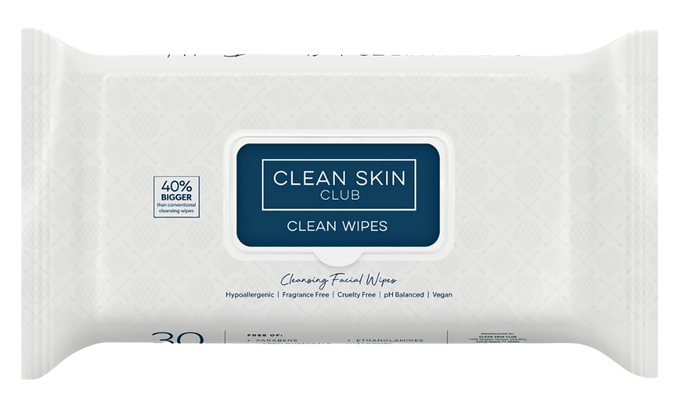 Clean Skin Club Cleansing Facial Wipes