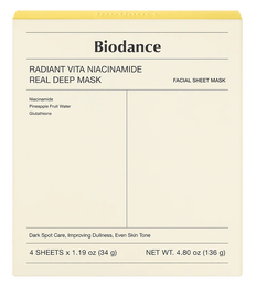 biodance vita niacinamide real deep mask