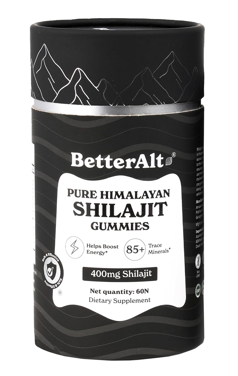 BetterAlt Pure Himalayan Shilajit Gummies