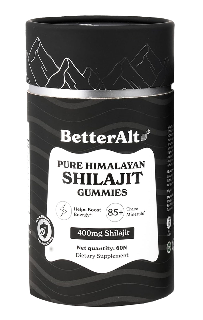 BetterAlt Pure Himalayan Shilajit Gummies