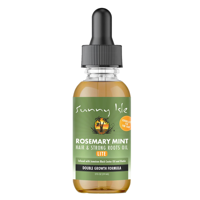 Sunny Isle Jamaican Black Castor Oil Rosemary Mint Hair & Strong Roots Oil Lite
