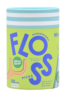 SmartLifeco Individual Wrapped Floss Picks