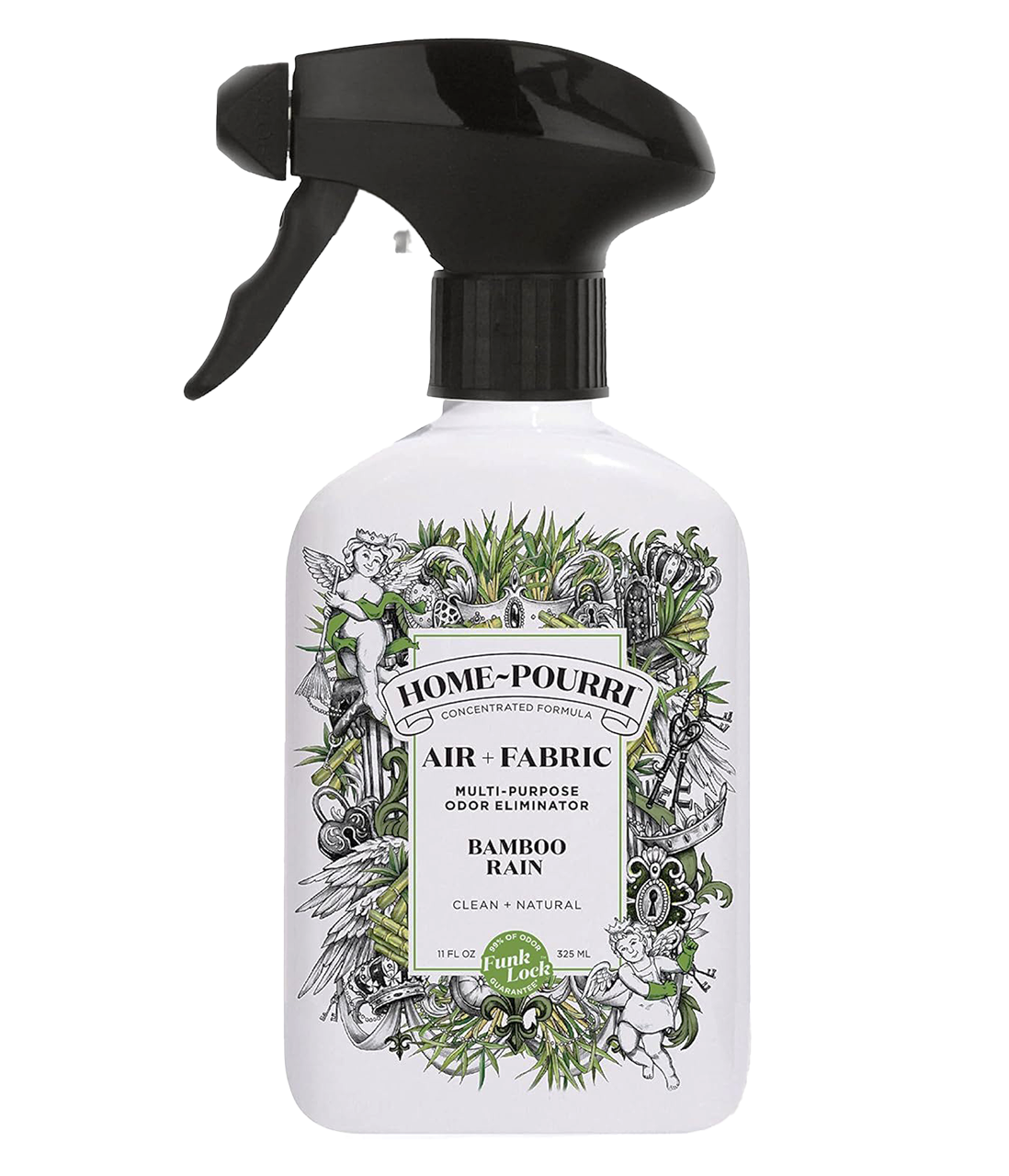 Home-Pourri Air+Fabric Multi-Purpose Odor Eliminator Bamboo Rain-image1