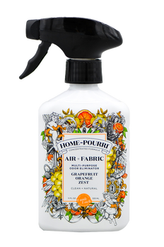 Home-Pourri Air+Fabric Multi-Purpose Odor Eliminator Grapefruit Orange Zest-image1