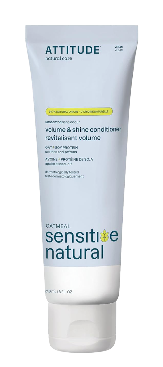 Attitude Oatmeal Sensitive Natural Unscented Volume & Shine Conditioner