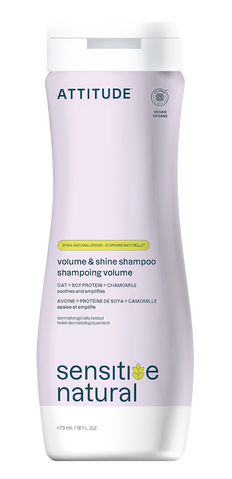 Attitude Oatmeal Sensitive Natural Volume & Shine Shampoo-image1