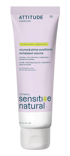 Attitude Oatmeal Sensitive Natural Volume & Shine Conditioner-image1