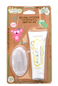 Jack N' Jill Natural Certified Toothpaste & Baby Brush-image1