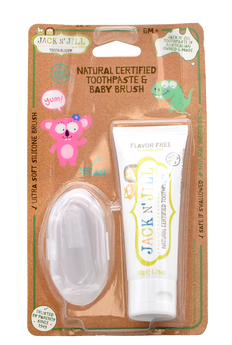Jack N' Jill Natural Certified Toothpaste & Baby Brush-image1 Jack N' Jill Natural Certified Toothpaste & Baby Brush-image1
