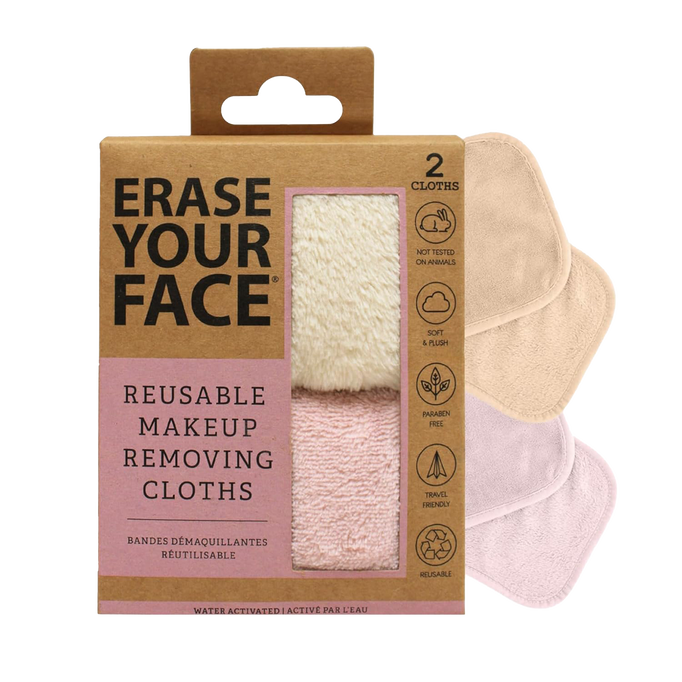 Danielle Creations Erase Your Face Eco-Friendly Makeup Removing Cloths