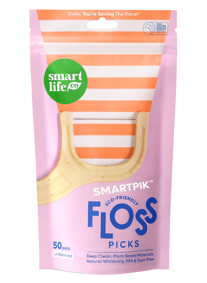 SmartLifeco Biodegradable Floss Picks