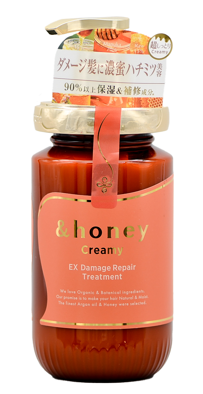 15.9 oz, & Honey Creamy EX Damage Repair Treatment | SleekShop