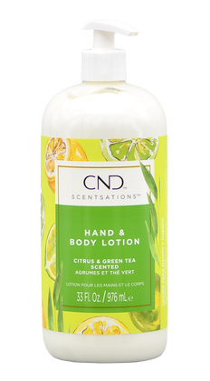 CND Nail Products Scentsations Citrus & Green Tea Hand & Body Lotion-image1