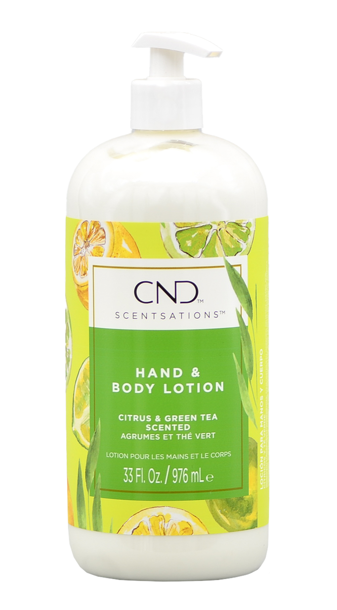 CND Nail Products Scentsations Citrus & Green Tea Hand & Body Lotion-image1
