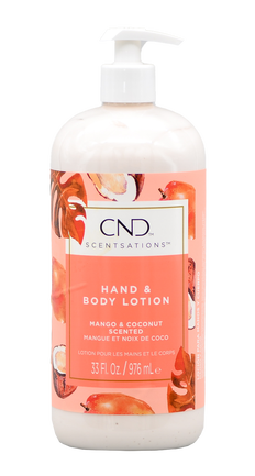 CND Nail Products Scentsations Mango & Coconut Hand & Body Lotion-image1