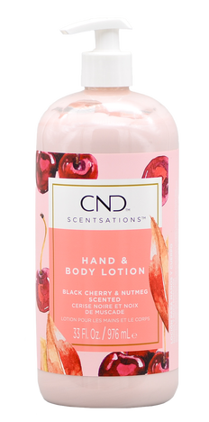 CND Nail Products Scentsations Black Cherry & Nutmeg Hand & Body Lotion-image1