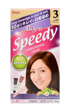 Bigen by Hoyu Speedy No Ammonia Gray Coverage Conditioning Color