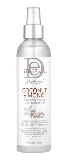 Design Essentials Coconut & Monoi Coconut Water Curl Refresher-image1 Design Essentials Coconut & Monoi Coconut Water Curl Refresher-image1