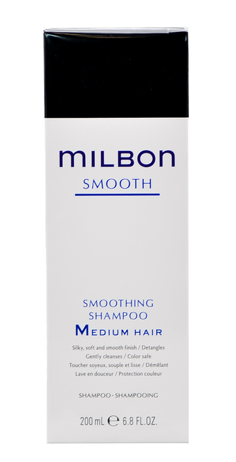 6.8 oz, Milbon Smooth Smoothing Shampoo Medium Hair | SleekShop