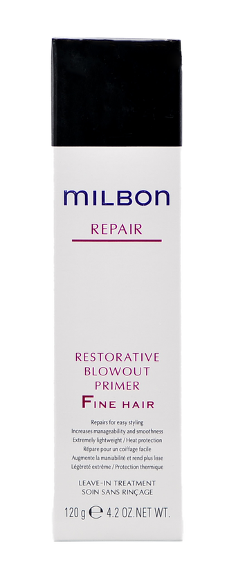 4.2 oz, Milbon Repair Restorative Blowout Primer Fine Hair | SleekShop