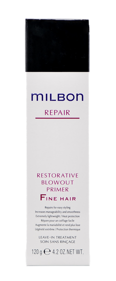 Milbon Repair Restorative Blowout Primer Fine Hair-image1 Milbon Repair Restorative Blowout Primer Fine Hair-image1