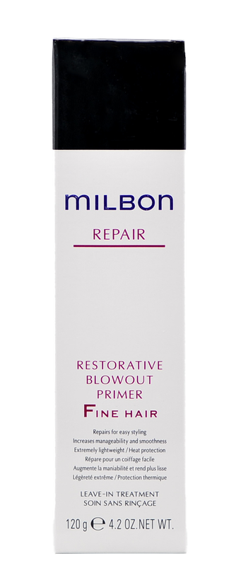 MILBON Repair No.1 Primer 600g 2個セット 4.2 oz, Milbon Repair Restorative Blowout Primer Fine Hair | SleekShop