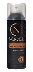 Norvell Dark Self Tanning Mist with Bronzer
