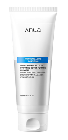 Anua 8 Hyaluronic Acid Hydrating Gentle Foaming Cleanser