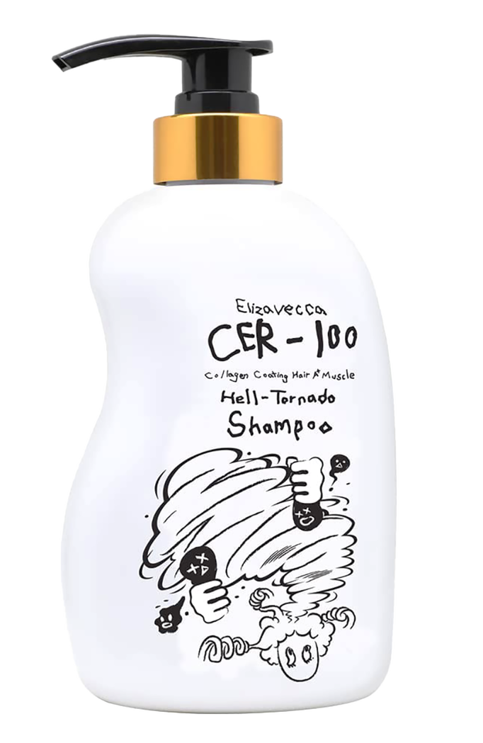 Elizavecca Cer-100 Collagen Coating Hair A+ Muscle Hell Tornado Shampoo Elizavecca Cer-100 Collagen Coating Hair A+ Muscle Hell Tornado Shampoo