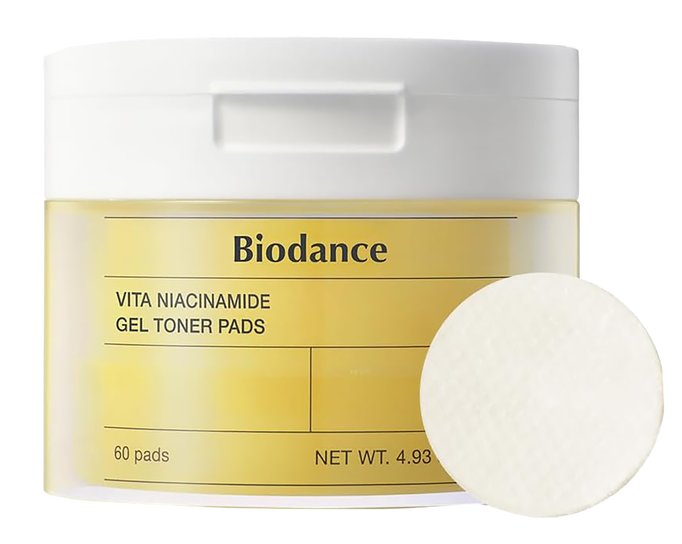 Biodance Vita Niacinamide Gel Toner Pads