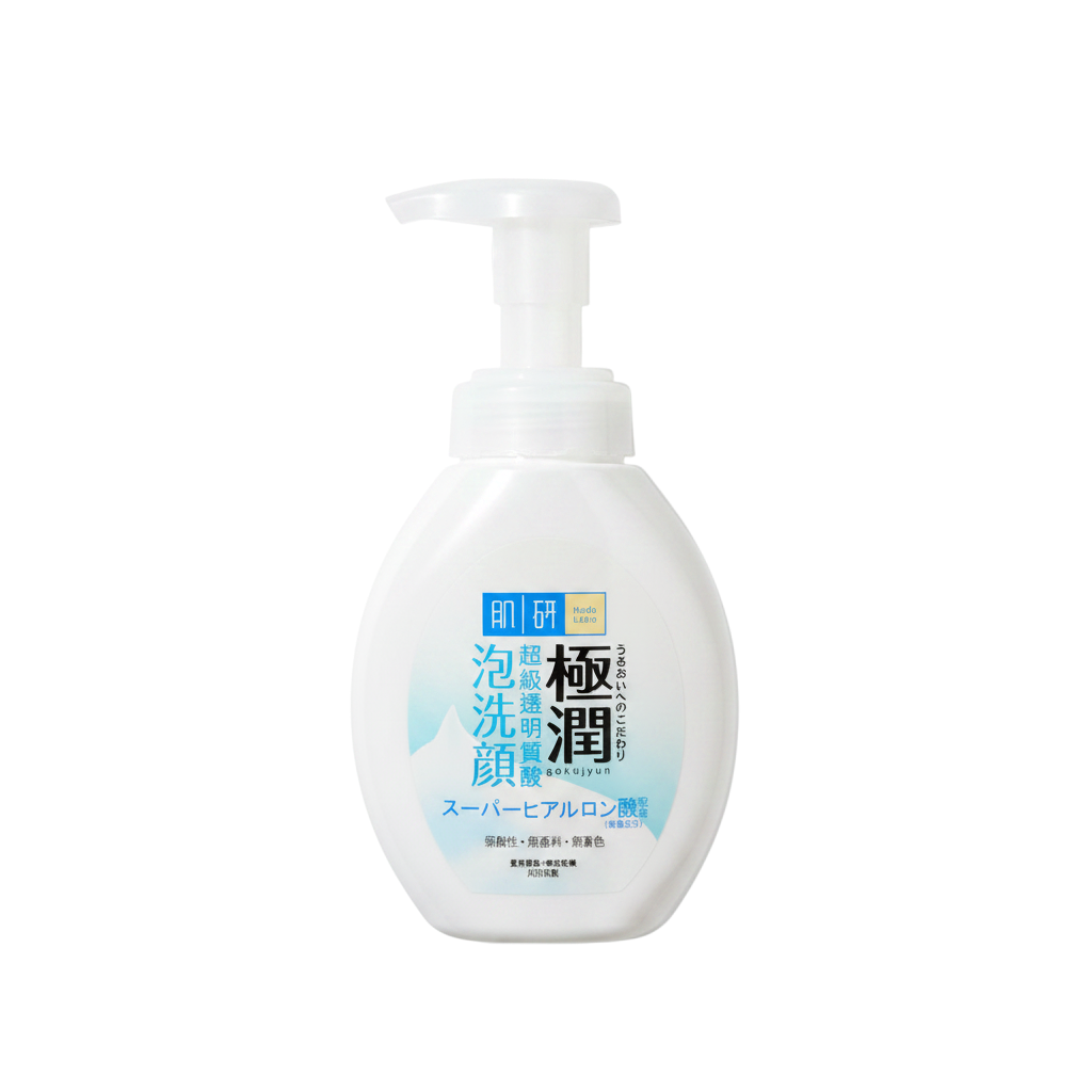 Hada Labo Gokujyun Super Hyaluronic Acid Cleansing Foam-image2