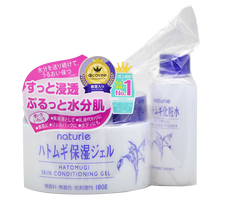 Naturie Hatomugi Skin Conditioning Gel + Hatomugi Skin Conditioner Naturie Hatomugi Skin Conditioning Gel + Hatomugi Skin Conditioner