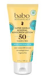 Babo Botanicals Super Shield Mineral Sunscreen Lotion SPF 50