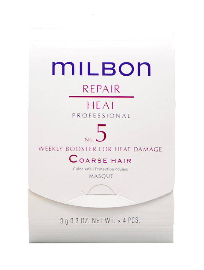 Milbon Repair Heat No. 5 Weekly Booster For Heat Damage Coarse Hair-image1