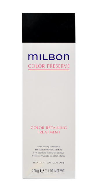 7.1 oz, Milbon Color Preserve Color Retaining Treatment