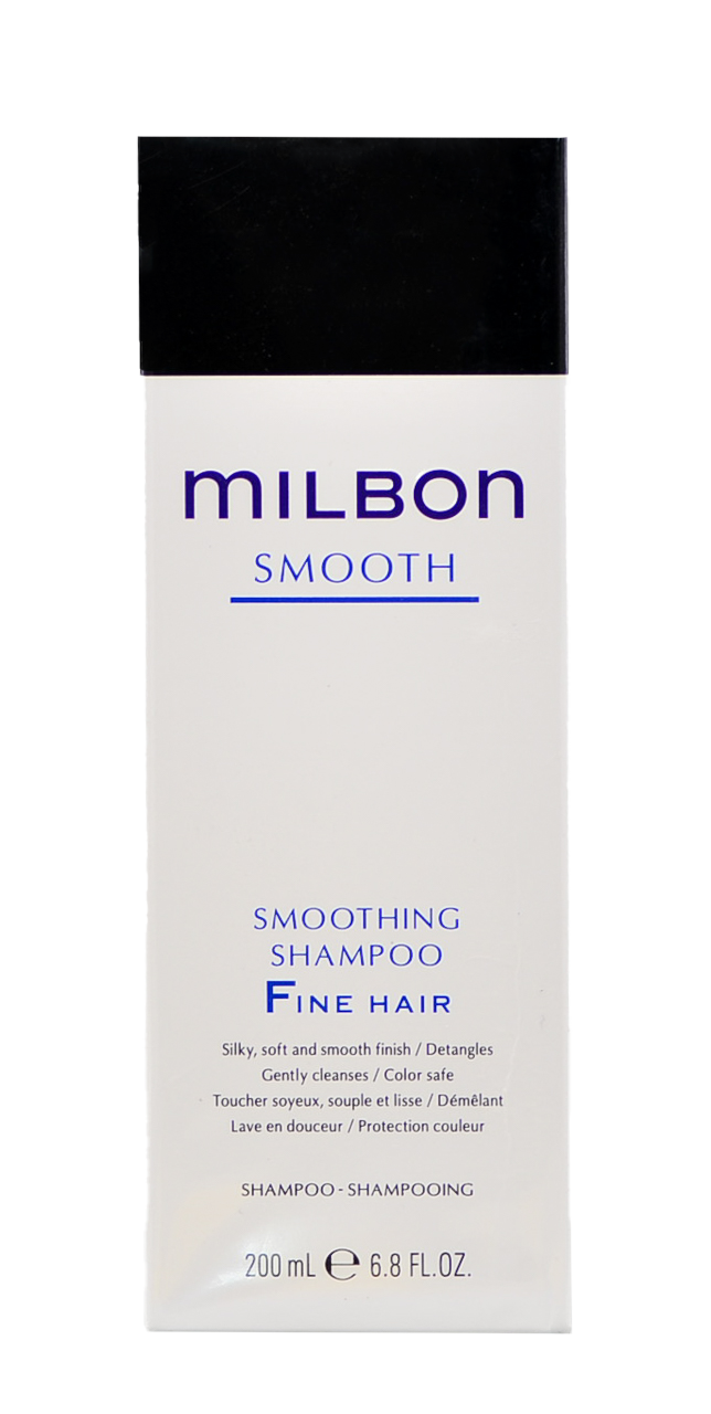 6.8 oz, Milbon Smooth Smoothing Shampoo Fine Hair | SleekShop