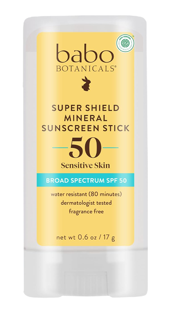 Babo Botanicals Super Shield Mineral Sunscreen Stick SPF 50